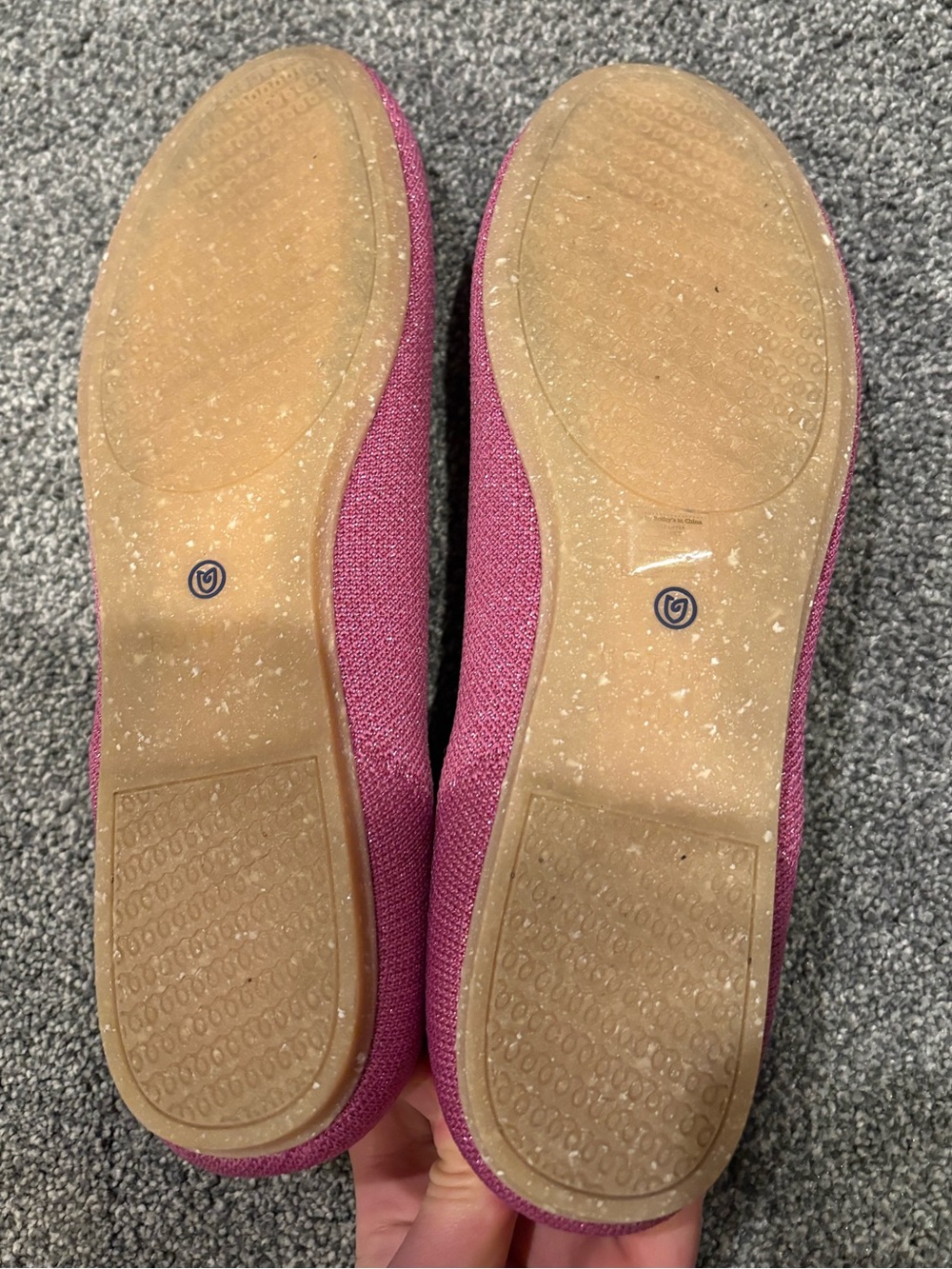 💖SPOTLIGHT💖NWOT Limited Edition Bloom Metallic Rothy's Flats - Picture 6 of 6